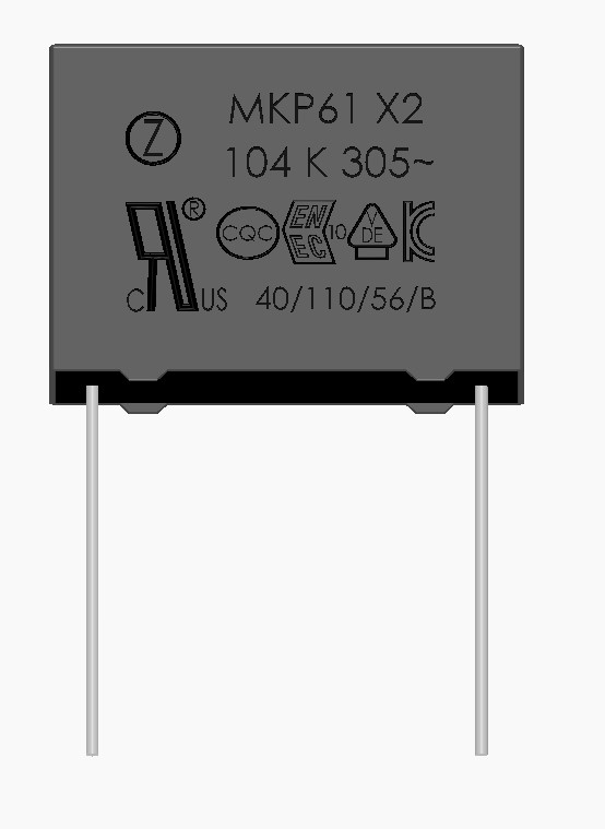 MKP61B_EMI suppression capacitor(Class X2,THB,275Vac,305Vac,310Vac